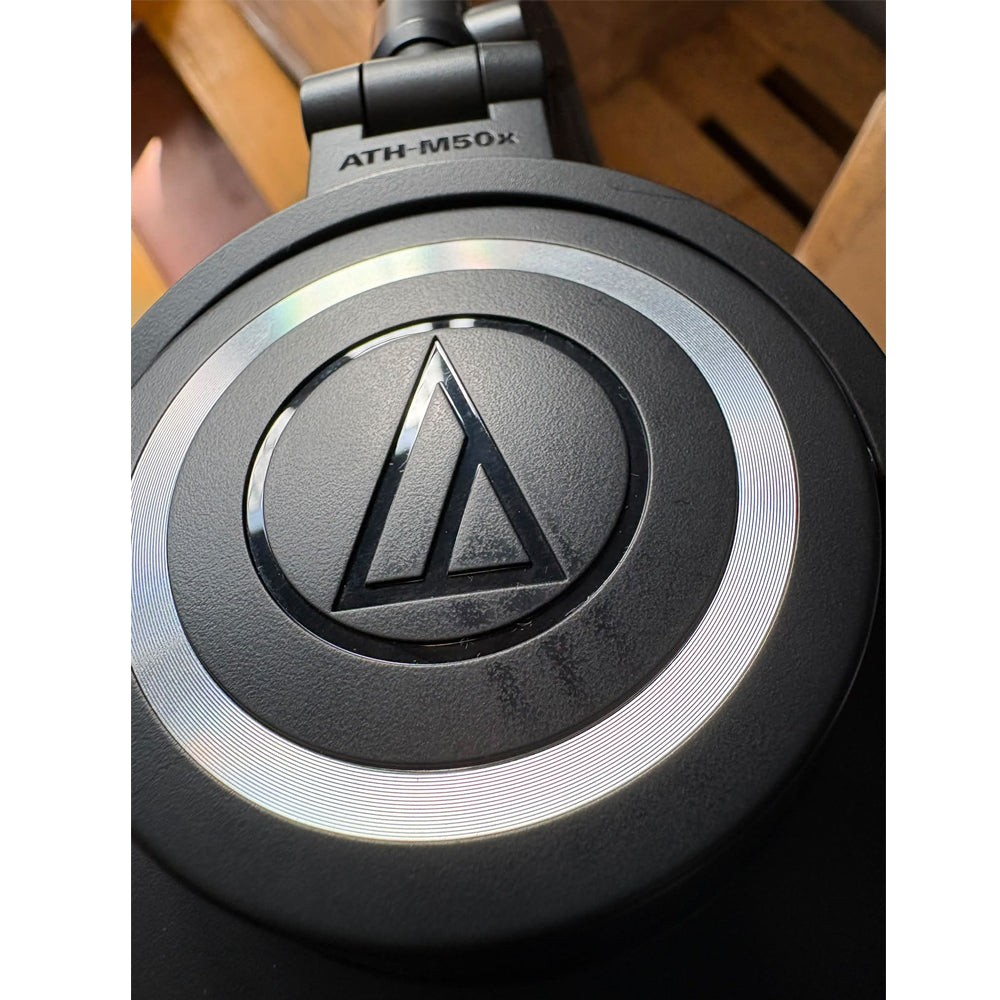 Audio Technica ATHM50xBT2 Wireless Over-Ear Headphones Black - Ex-Display Clearance