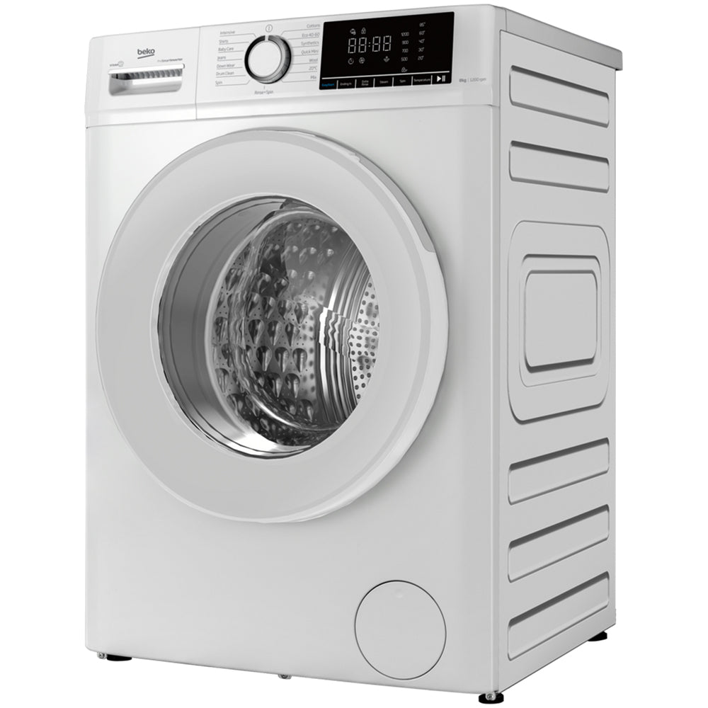 Beko BWC8121W 8kg 1200 Spin Freestanding Washing Machine White