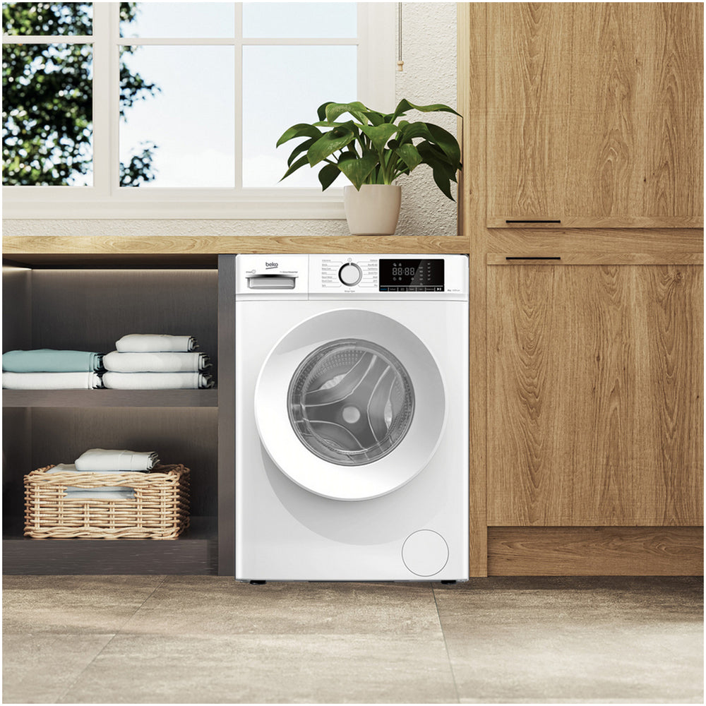 Beko BWC8121W 8kg 1200 Spin Freestanding Washing Machine White