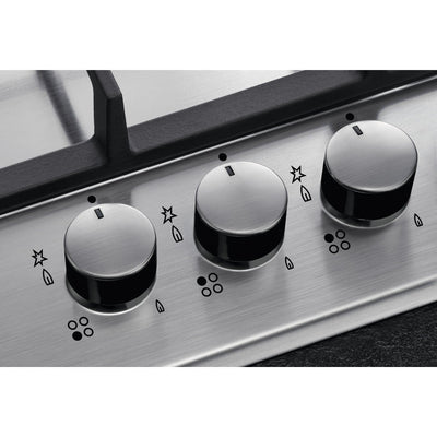 AEG Series 3000 HGE64200SM 60cm Slim line Gas Hob Stainless Steel