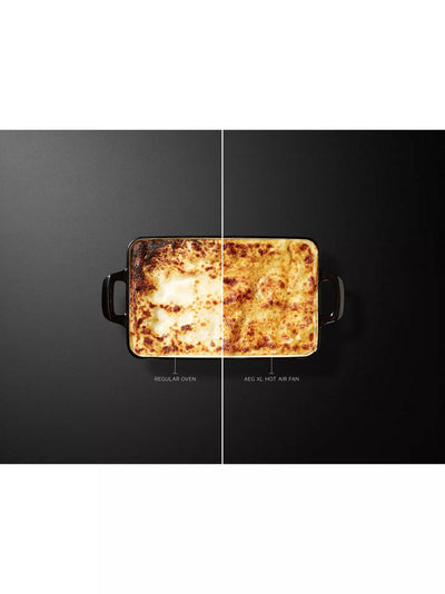 AEG Series 6000 OU5NP20B SurroundCook 66L Built In Double Oven Black