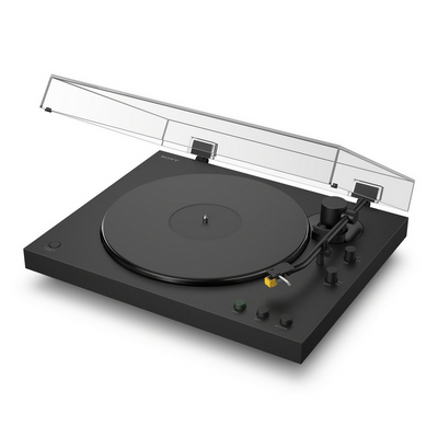Sony PS-LX5BT Wireless Bluetooth Turntable with Bowers & Wilkins PX7 S3 Wireless Over-Ear Headphones