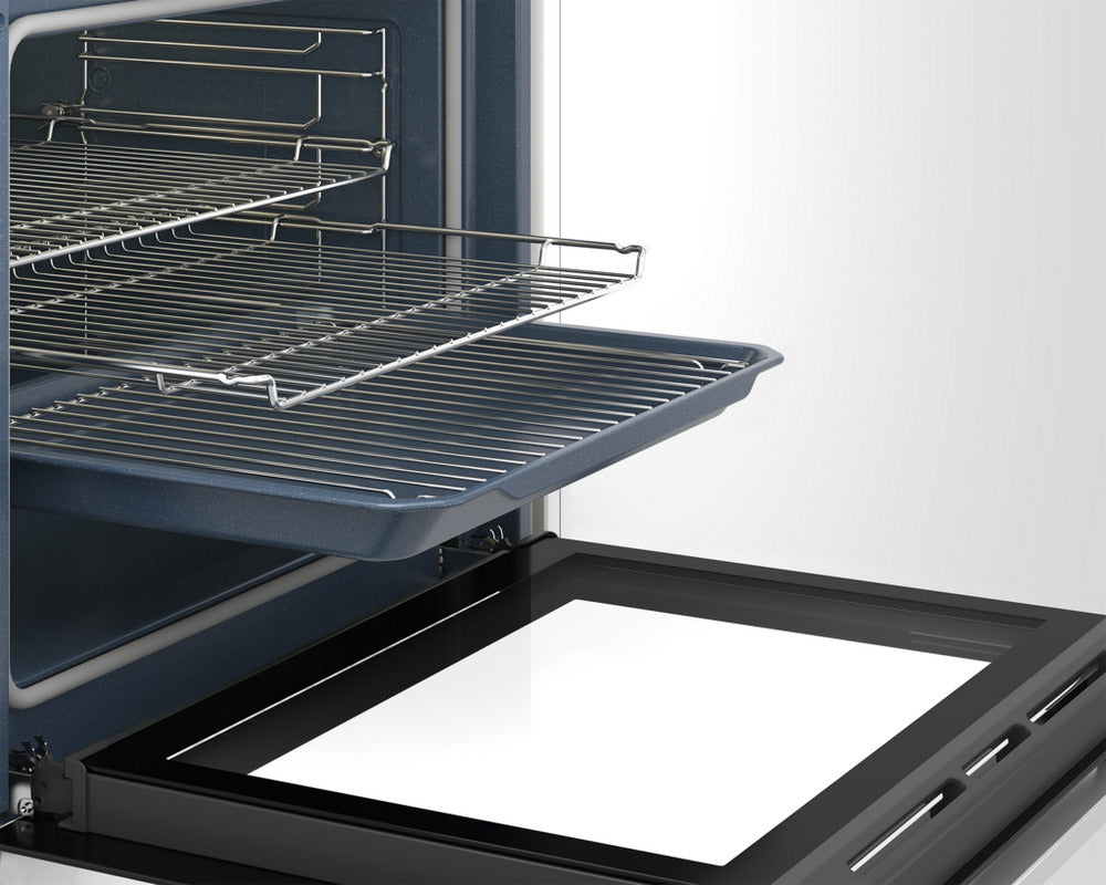 Blomberg ROEN8232WBP 72L AeroChef Built In Electric Single Oven Black