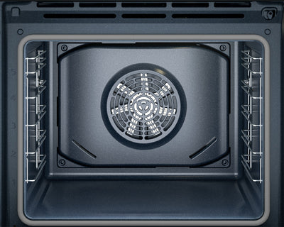 Blomberg ROEN8232WBP 72L AeroChef Built In Electric Single Oven Black