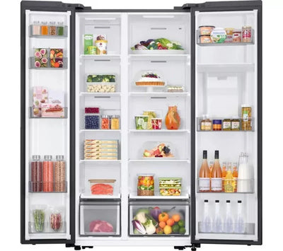 Samsung RS57DG410EM9EU Bespoke AI Series 7 SpaceMax Smart American-Style Fridge Freezer Silver