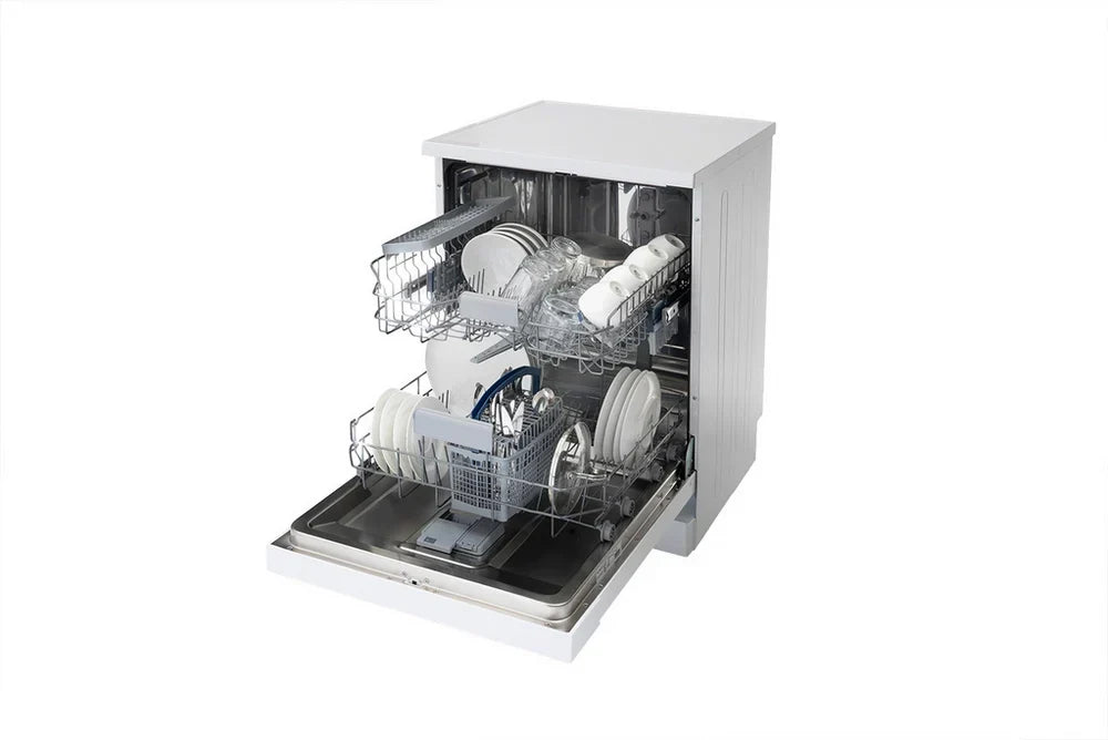 Sensis DWF0214FSDWA Freestanding Full Size Dishwasher White with 14 Place Settings