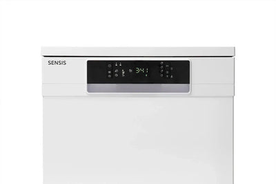 Sensis DWF0214FSDWA Freestanding Full Size Dishwasher White with 14 Place Settings