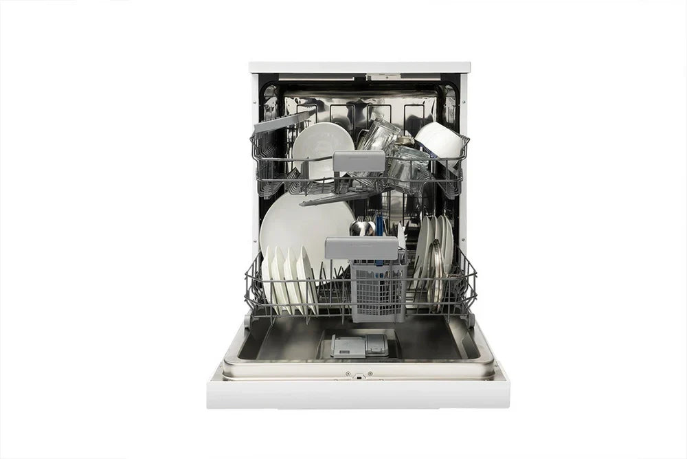 Sensis DWF0214FSDWA Freestanding Full Size Dishwasher White with 14 Place Settings