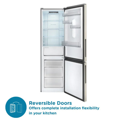 Sensis RFCMF0154ES Freestanding Total No Frost 54cm Fridge Freezer Silver