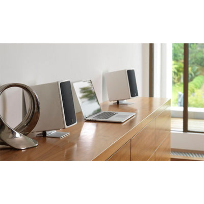 SoundXtra Universal Speaker Stands Pair Silver SDXUNIDSS2091 - Small