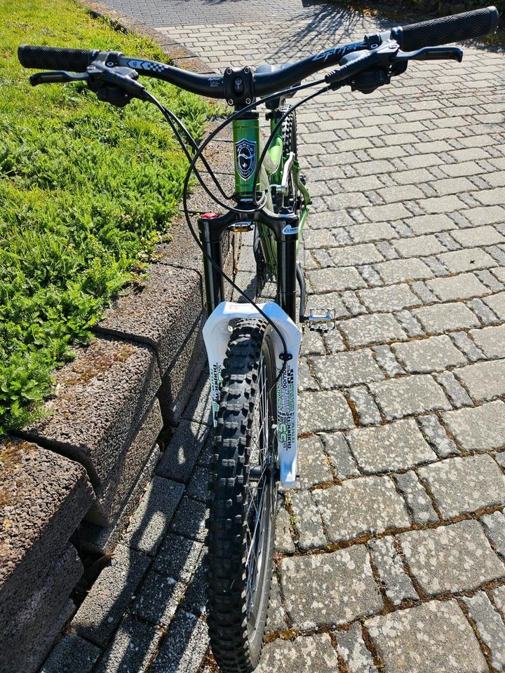 NORCO Fluid LT MTB Full Suspension Bicycle, Youth Bicycle, 26 inch