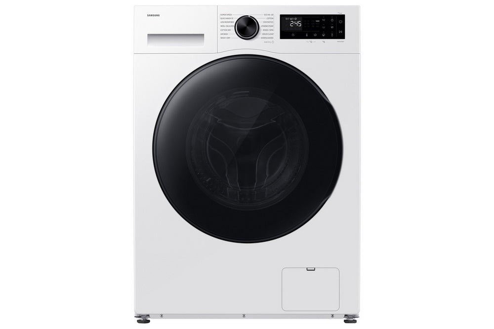 Samsung Series 5 WD90HG5U34BEEU Ecobubble AI Energy 9kg+6kg 1400 Spin Washer Dryer White