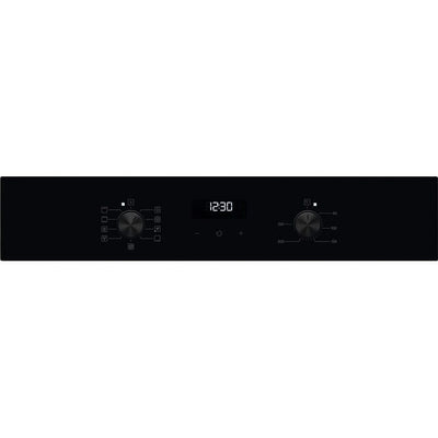 AEG 5000 Series OU5AB20CK Surround Cook Electric Built In Single Oven with Retractable Dials Black