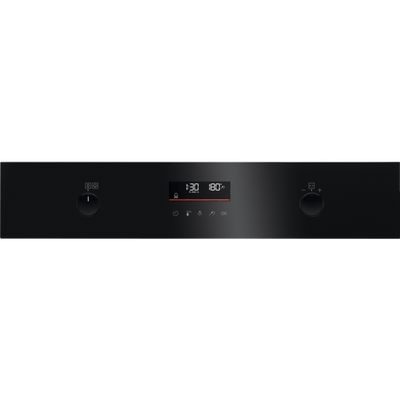 AEG 6000 BPK556260B SteamBake Pyrolytic Built-In Electric Single Oven Black
