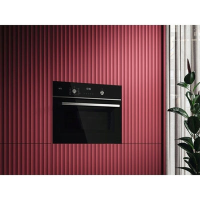 AEG 6000 Series GK6NK401B Combi Quick Compact Built In Microwave Combination Oven Black