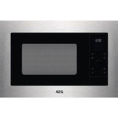 AEG 6000 Series MSE2527DM Built In Microwave Oven With Grill in Stainless Steel