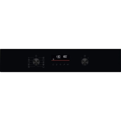 AEG 6000 Series OS6AB50AK Sense Cook Electric Built In Single Oven with Retractable Dials Black