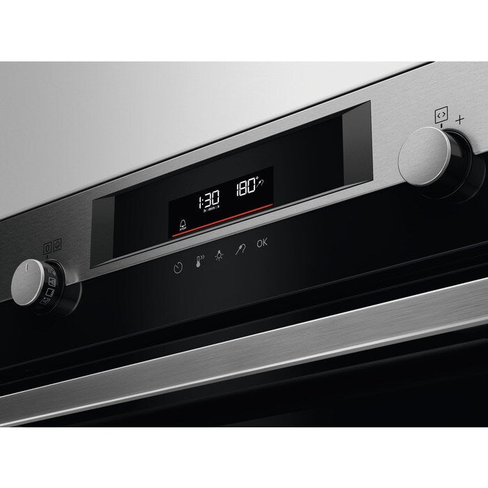 AEG 7000 Series BSE577261M Steam Crisp Electric Single Built in Oven with Retractable Dials