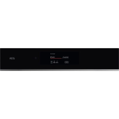 AEG 8000 Series MealAssist TK8NK721B Compact Built in Microwave Combination Oven Black