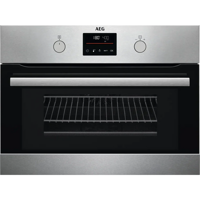 AEG 8000 Serise KMK365060M 43L Combi Quick Compact Microwave Combination Oven in Stainless Steel