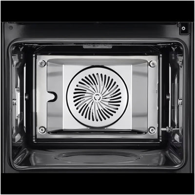 AEG 9000 Series BSK798280B Steam Pro Electric Single Built in Oven with Touch Controls Black