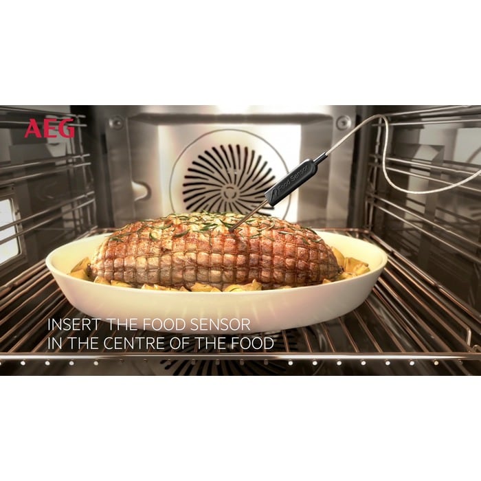 AEG 7000 Series BSE772380M Steam Crisp Electric Single Built in Oven with Touch Controls in Stainless Steel