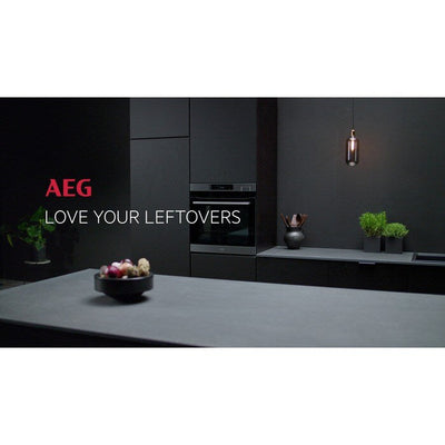 AEG 7000 Series BSE772380M Steam Crisp Electric Single Built in Oven with Touch Controls in Stainless Steel