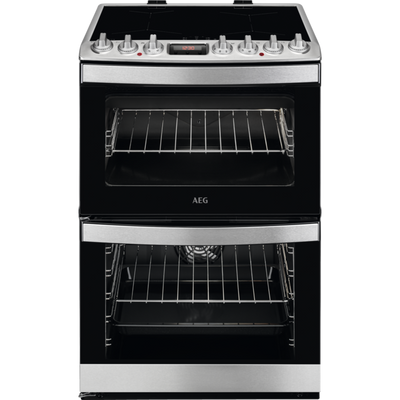 AEG CIB6742ACM Induction Electric Double Cooker Stainless Steel