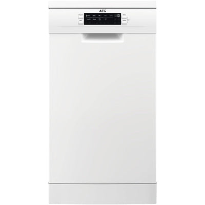AEG FFB62417ZW Series 6000 SatelliteClean Freestanding Dishwasher with 9 Place Settings White