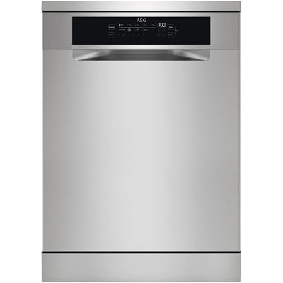 AEG FFB74707PM Series 7000 Freestanding Dishwasher 14 Place Settings Stainless Steel