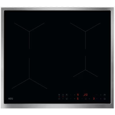 AEG Series 5000 TN64IA00XB 57.6cm 4 Zone Induction Hob Stainless Steel