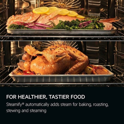 AEG TP8SB731AB Electric Built in Single Oven with Touch Controls Black