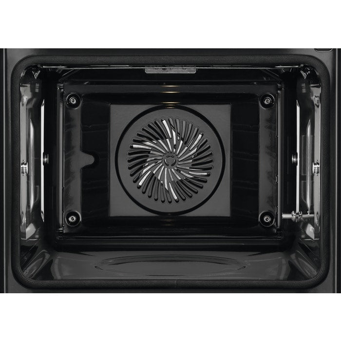 AEG TS6PB521AB Electric Built in Single Oven with Retractable Dials Black