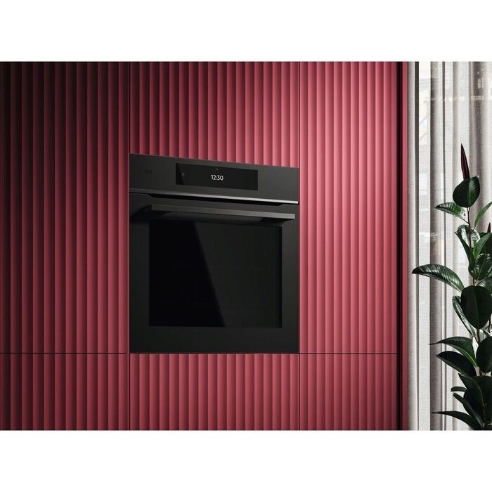 AEG TT9PB831AT Electric Built in Single Oven with Touch Controls Black