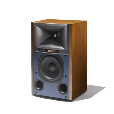 Arcam A15+ Integrated Amplifier Black with JBL 4309 Studio Monitor Bookshelf Speakers Walnut Pair