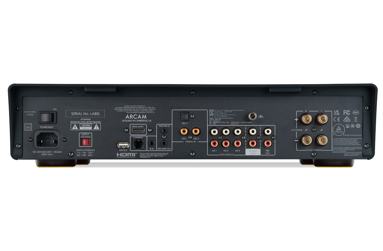Arcam A15+ Radia Series Integrated Stereo Amplifier with Bluetooth and Auracast