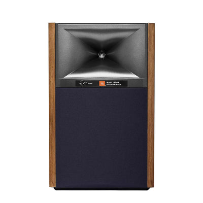 Arcam A5+ Integrated Amplifier Black with JBL 4309 Studio Monitor Bookshelf Speakers Walnut Pair