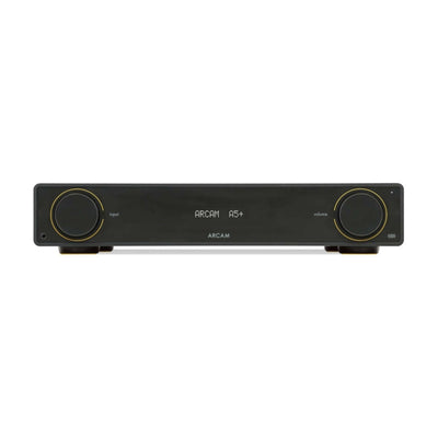 Arcam A5+ Integrated Amplifier Black with JBL 4309 Studio Monitor Bookshelf Speakers Walnut Pair