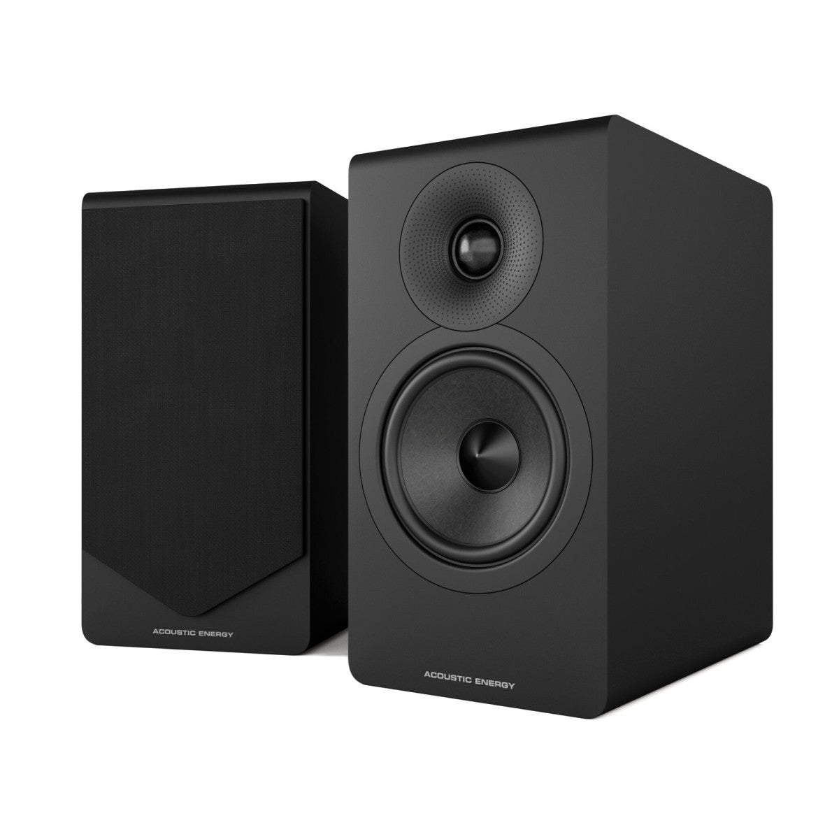 Arcam A5+ Integrated Amplifier with Acoustic Energy AE300 MKII Bookshelf Speakers Pair - Black