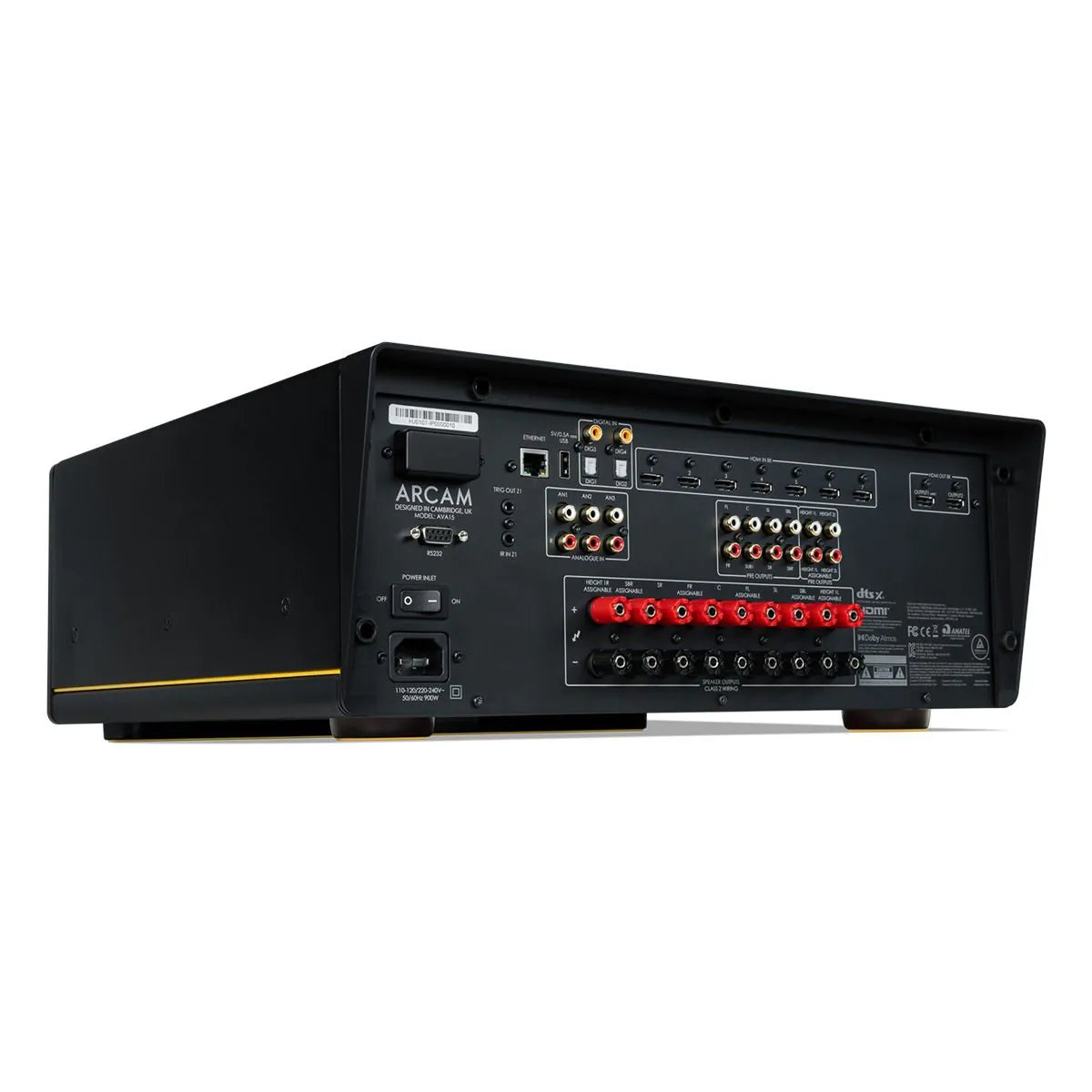 Arcam AVA15 Radia Series Dolby Atmos and DTS X AV Amplifier with Dirac Live and Auracast