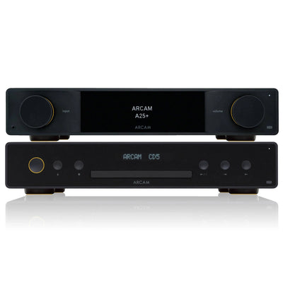 Arcam Radia A25+ Integrated Amp with Bluetooth and CD5 CD Player Package