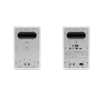Audio Pro A28 W Wireless Multiroom Active Bookshelf Speakers Pair - White