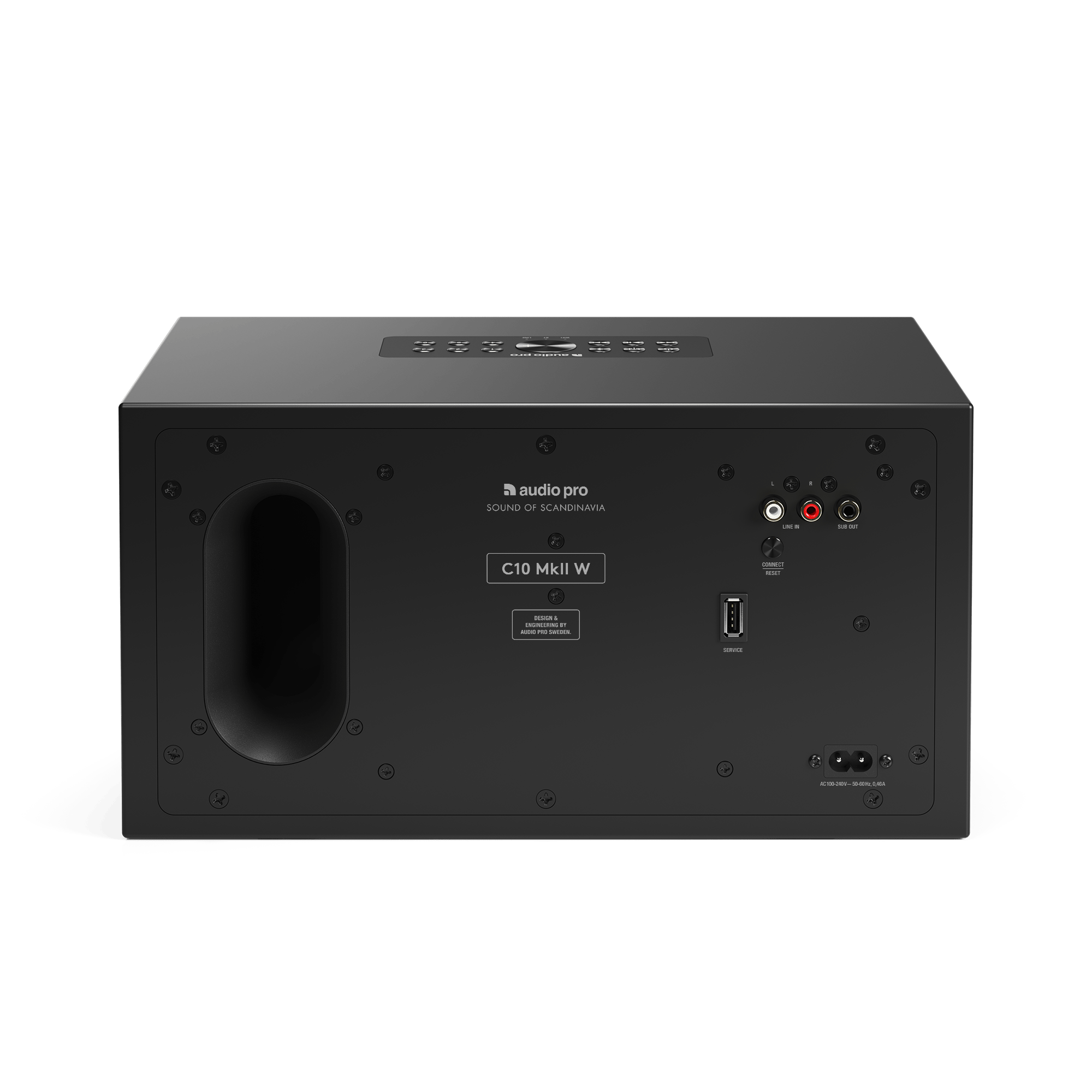 Audio Pro C10 MKII W Wireless Multiroom Speaker - Black