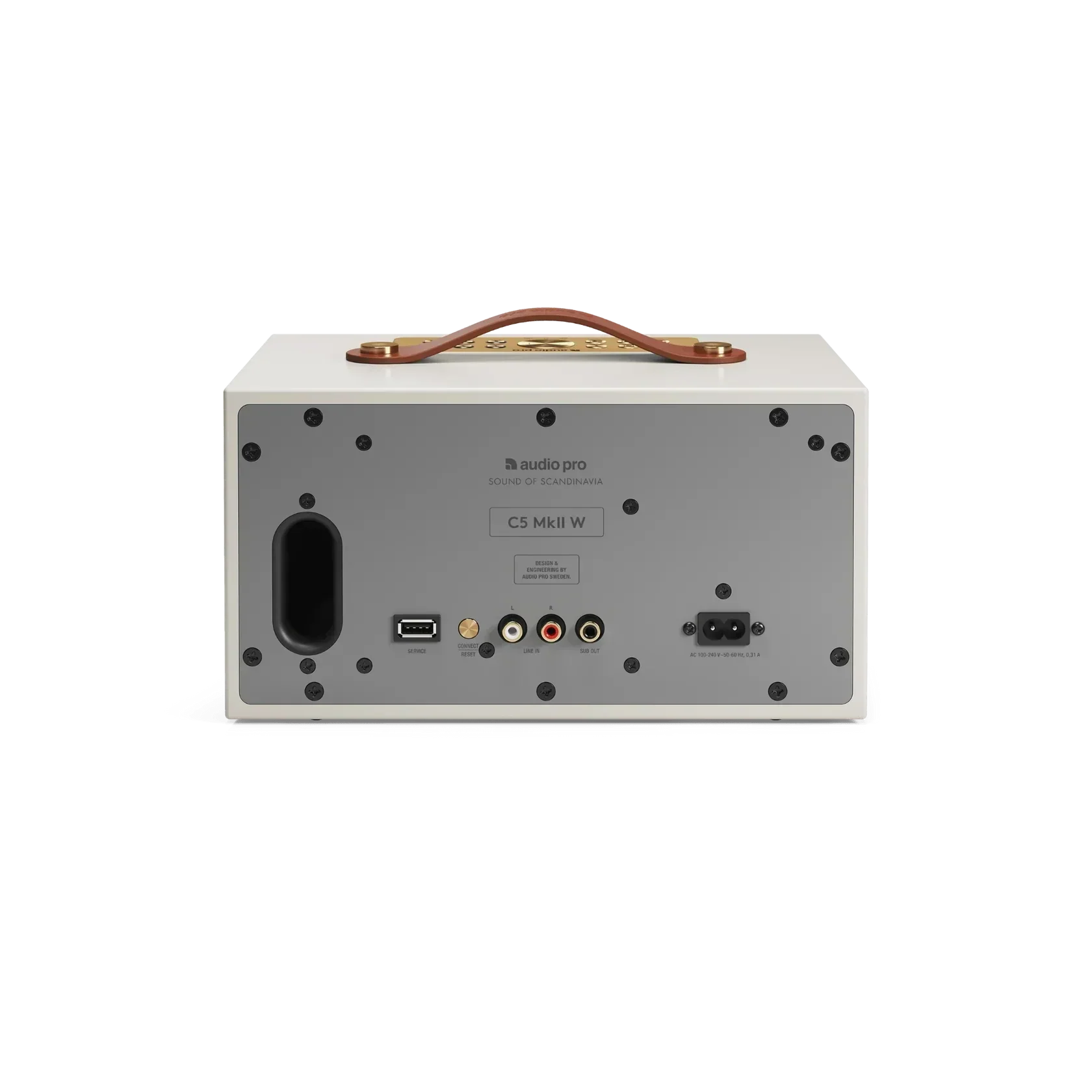 Audio Pro C5 MKII W Compact Wireless Multiroom Speaker Classic Dune