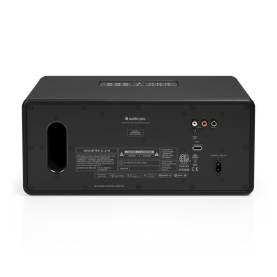 Audio Pro Drumfire D-2 W Wireless Multiroom Speaker Black