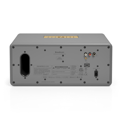 Audio Pro Drumfire D-2 W Wireless Multiroom Speaker Grey