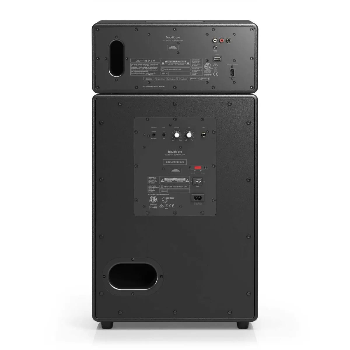 Audio Pro Drumfire II W Wireless Multiroom Speaker – Black