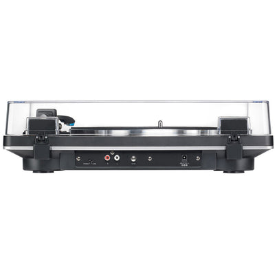 Audio Technica AT-LP70XBT Fully Automatic Bluetooth Wireless Turntable and Ruark MR1 MK3 Active Bluetooth Speakers with Built-in MM Phono Preamp Black