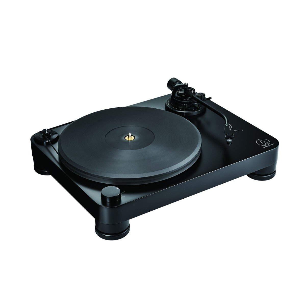 Audio Technica AT-LP7X Fully Manual Belt-Drive Turntable with Built-in Phono Pre-amp for MM/MC Cartridges - Black