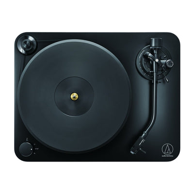 Audio Technica AT-LP7X Fully Manual Belt-Drive Turntable with Built-in Phono Pre-amp for MM/MC Cartridges - Black